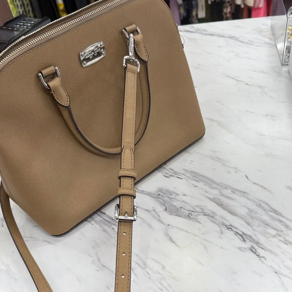 Michael Kors Camel Satchel